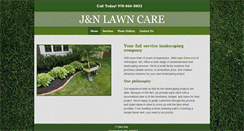 Desktop Screenshot of jnlawncare.net